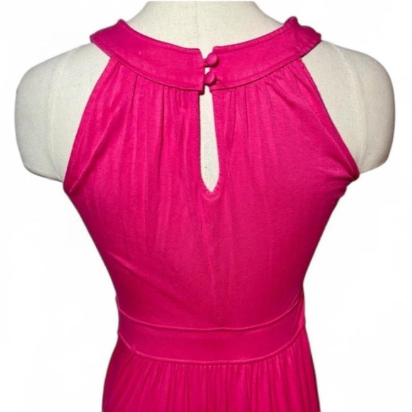 Calvin Klein Pink Lace Bodice Maxi Dress Size 6 - Picture 4 of 11